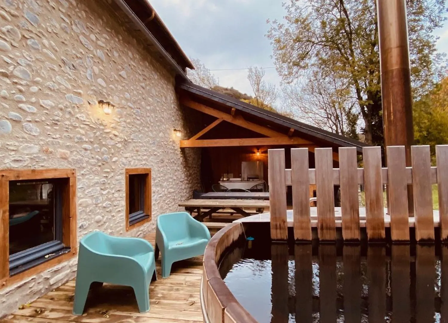Le Milan Et Son Bain Nordique Privatif Villa Camous Holiday home